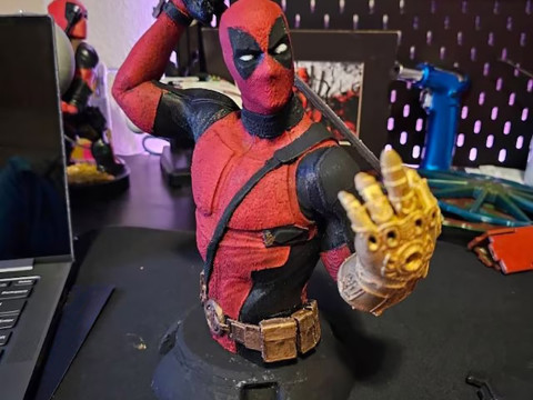 Deadpool Infinity Gauntlet Modelo de Impressão 3D