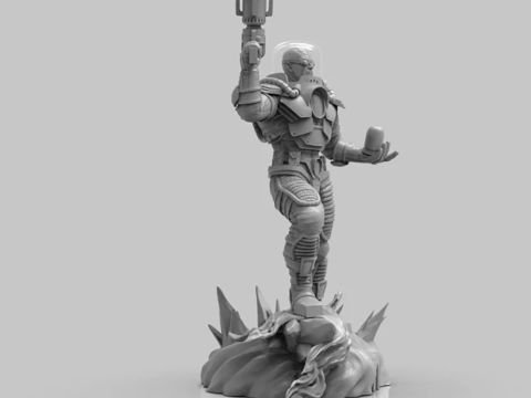 Mr Freeze Modello di stampa 3D