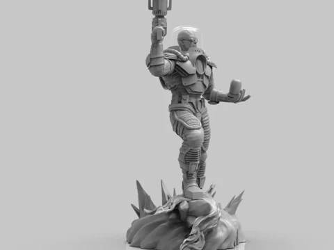 Mr Freeze 3D Print Model
