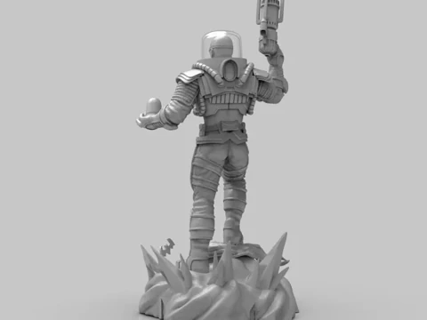 Mr Freeze 3D Print Model