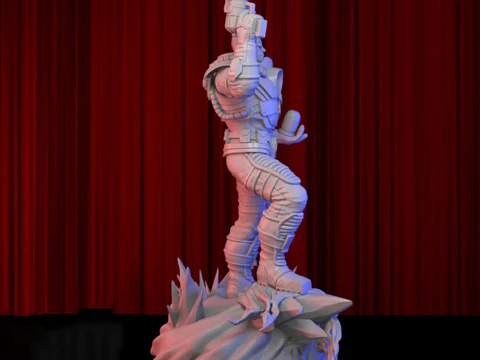 Mr Freeze 3D Print Model