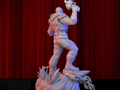 Mr Freeze 3D Print Model