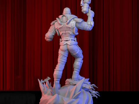 Mr Freeze 3D Print Model