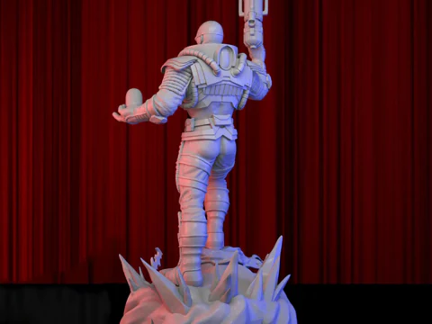 Mr Freeze 3D Print Model