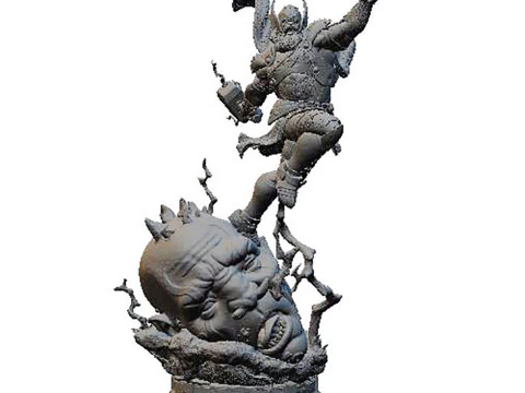 Old King Thor 3D Print Model