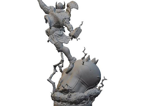 Old King Thor 3D Print Model