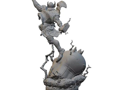 Old King Thor 3D Print Model