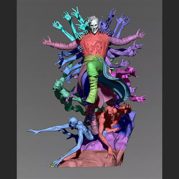 Doctor Strange Supreme Modèles 3D en vedette .c4d .max .obj .3ds .fbx .stl .blend 