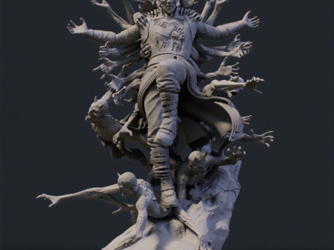 Doctor Strange Supreme Modèles 3D en vedette
