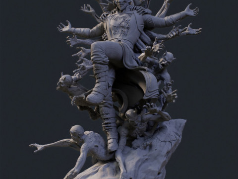 Doctor Strange Supreme Modèles 3D en vedette