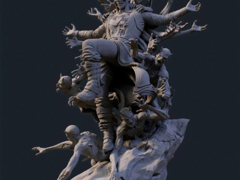 Doctor Strange Supreme Modèles 3D en vedette