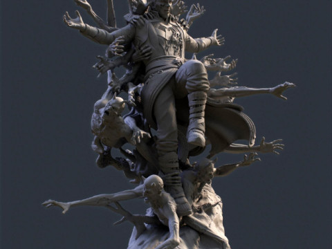 Doctor Strange Supreme Modèles 3D en vedette