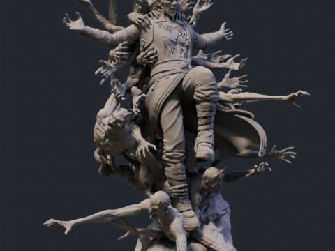 Doctor Strange Supreme Modèles 3D en vedette