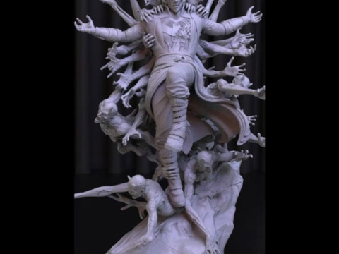 Doctor Strange Supreme Modèles 3D en vedette