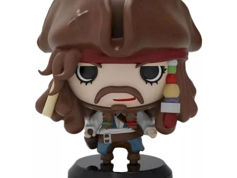 Pirates of the Caribbean - Jack Sparrow Model do druku 3D
