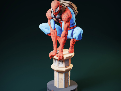 Spiderman 3Dプリントモデル