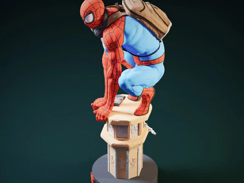 Spiderman 3D Print Model
