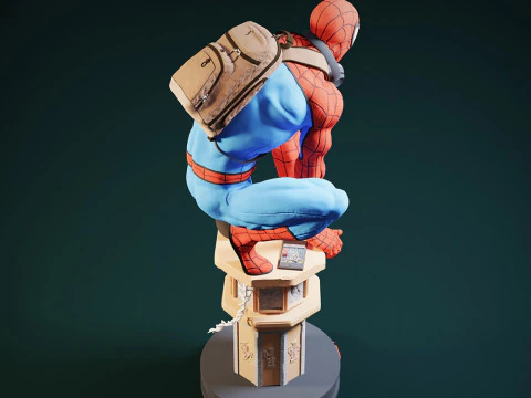 Spiderman 3D Print Model