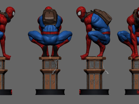 Spiderman Model do druku 3D