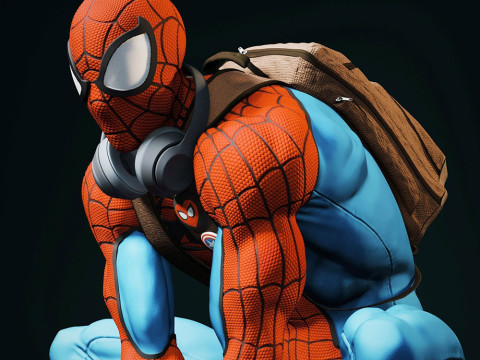 Spiderman Model do druku 3D