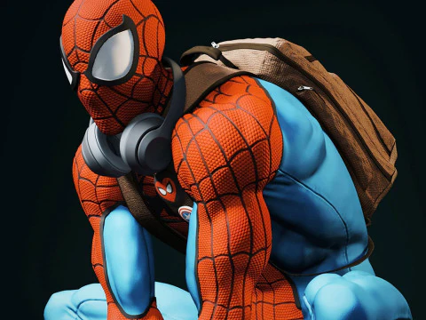 Spiderman 3D Print Model