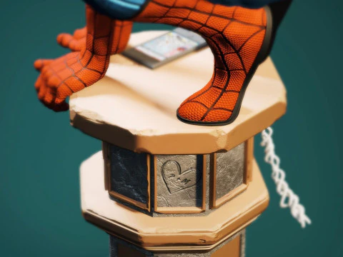 Spiderman 3D Print Model