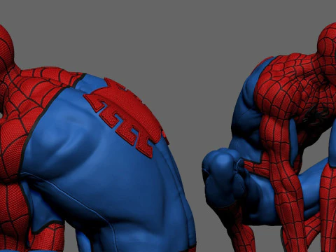Spiderman 3D Print Model
