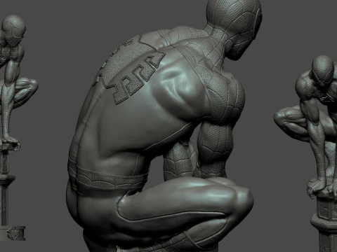 Spiderman 3D Print Model