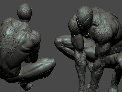 Spiderman Model do druku 3D