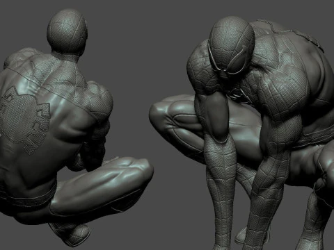 Spiderman 3D Print Model