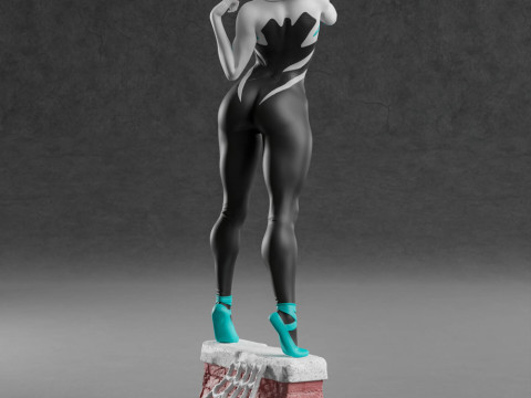 Spider Gwen Modèles 3D en vedette