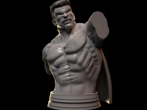 オムニマンバスト 3Dプリントモデル