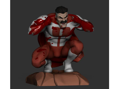 Omniman from Invincible 3D Print Model
