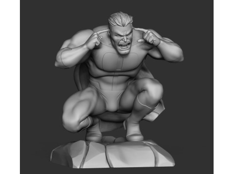 Omniman from Invincible 3D Print Model