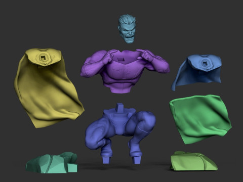 Omniman from Invincible 3D Print Model