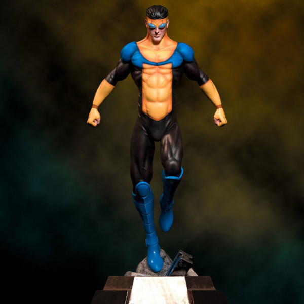 Mark Grayson From Invincible 3D Print Model .c4d .max .obj .3ds .fbx .stl .blend 