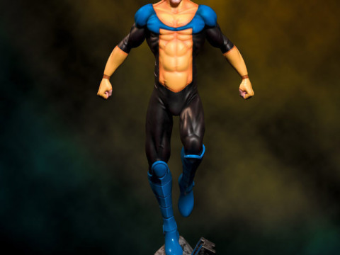 Mark Grayson From Invincible 3D-Druckmodell
