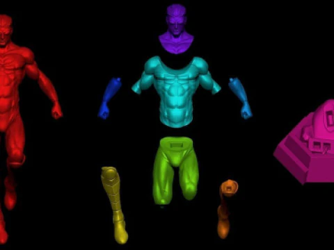 Mark Grayson From Invincible 3D Print Model