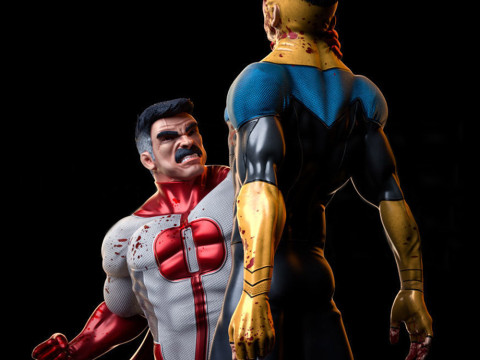 Omniman Defeats Invincible 3D Print Model