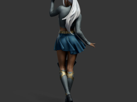 Storm in Senior Staff Uniform 3D Принт Модель