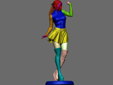Storm in Senior Staff Uniform 3D Print Model