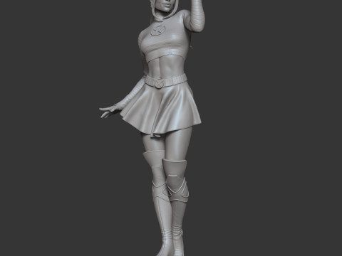 Storm in Senior Staff Uniform 3D Принт Модель