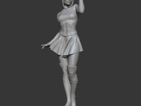 Storm in Senior Staff Uniform 3D Print Model