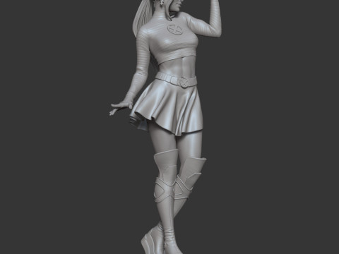 Storm in Senior Staff Uniform 3D Принт Модель