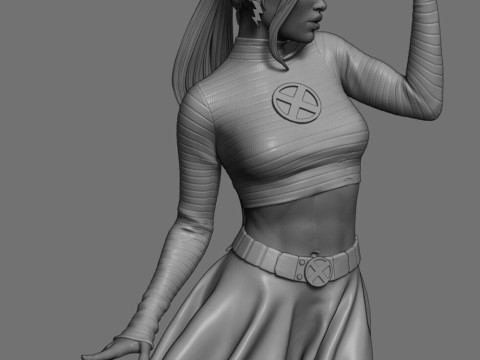 Storm in Senior Staff Uniform 3D Принт Модель