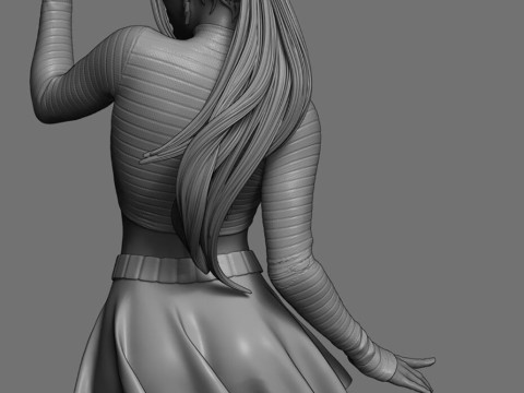 Storm in Senior Staff Uniform 3D Принт Модель