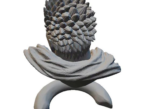 Guts Bust - Berserk 3D Print Model