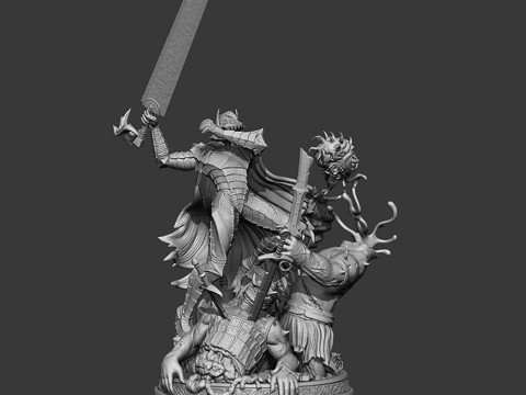 Guts Berserk 3D Print Model