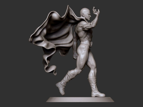 Saitama Statue 3D-printmodel