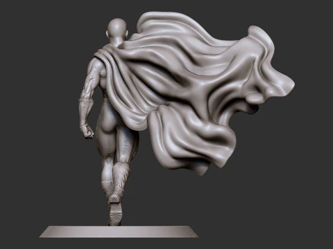Saitama Statue 3D Print Model